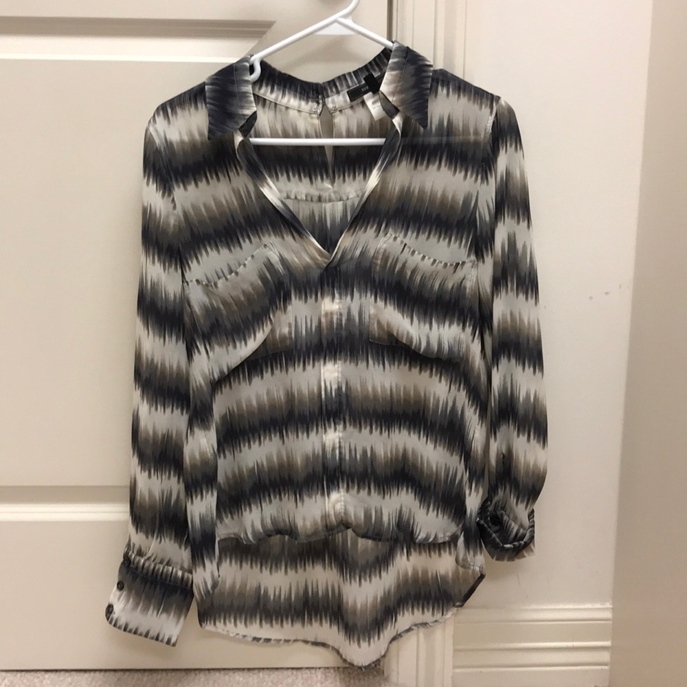 100% silk top